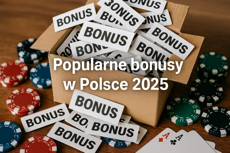 Popularne bonusy w najlepsze kasyna online Polska