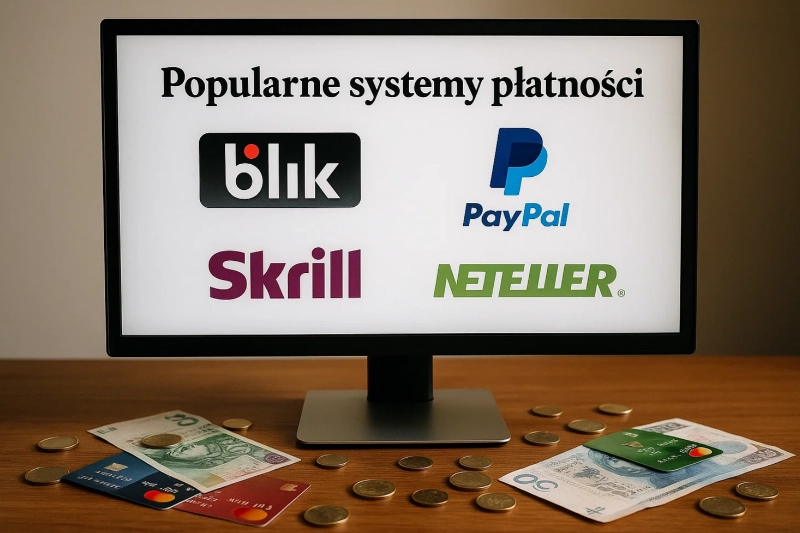 Popularne systemy płatności w najlepsze kasyna online